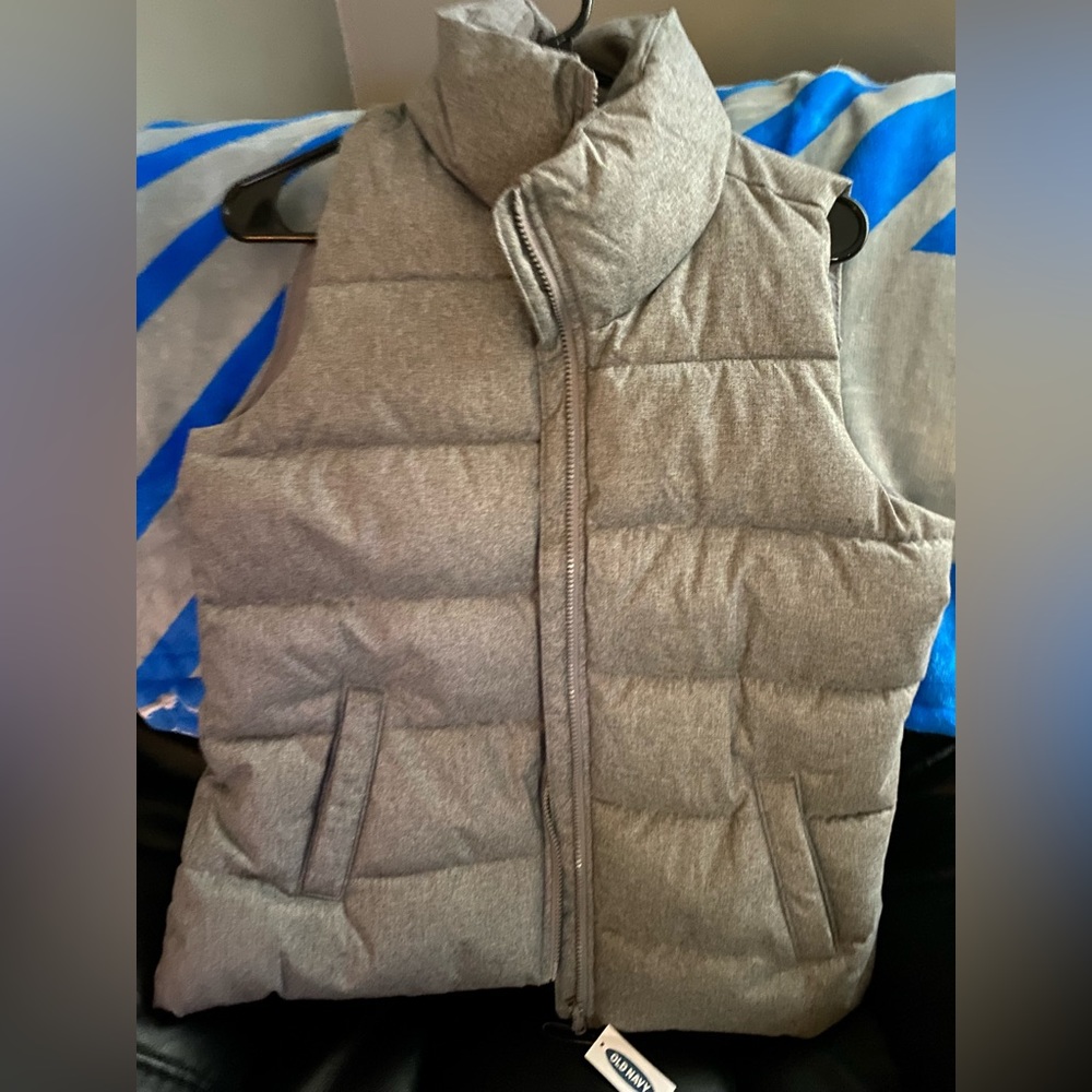 Gray Old Navy Vest